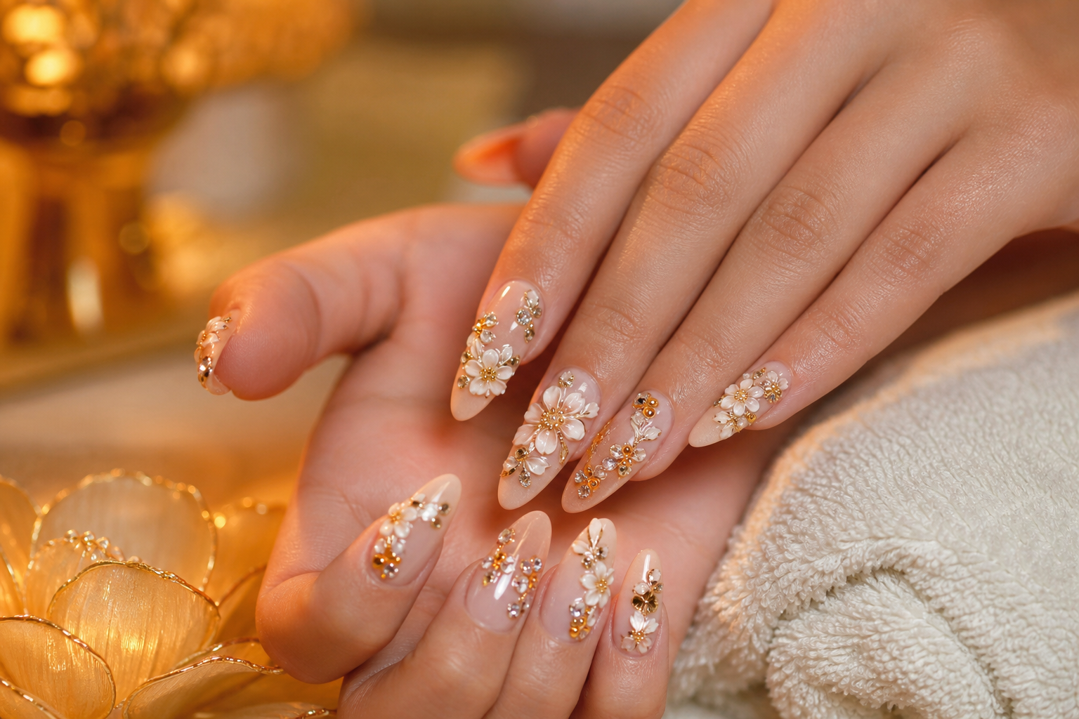3D nail art design